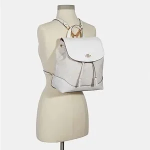Coach | Bags | Coach Elle Backpack White Bnwt | Poshmark display picture 2